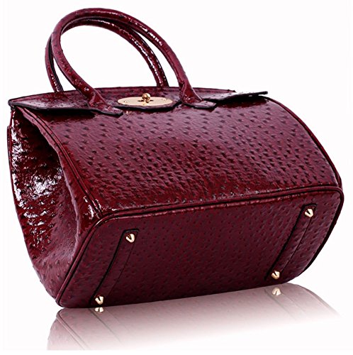 Womens Croc Handbags Ladies Shoulder Bags Designer Leather Celebrity Style Tote