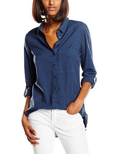 EDC by Esprit Women's Gmt Dye Shirt Long Sleeve Blouse