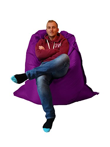 Extra Large Giant Beanbag Purple – Indoor & Outdoor Bean Bag – MASSIVE ...