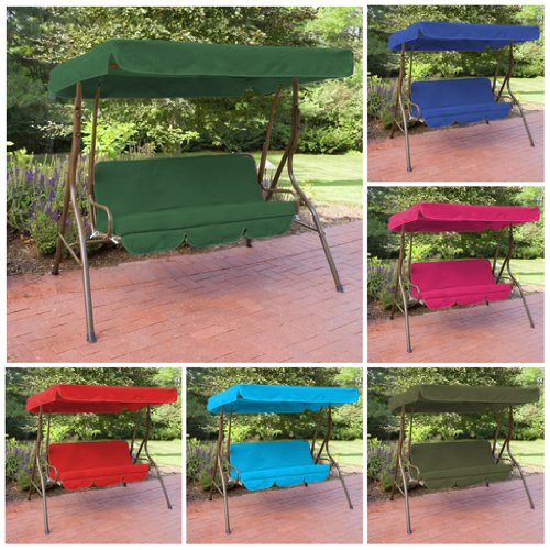 Water Resistant Swing Seat Bench Cushion for Garden 