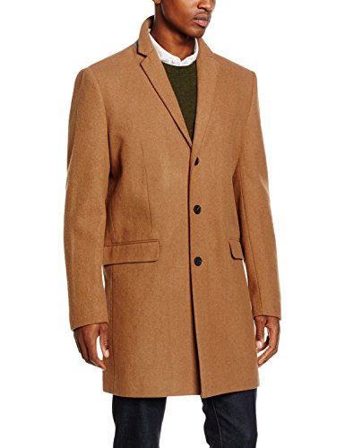 New Look Men's Wool Overcoat Coats