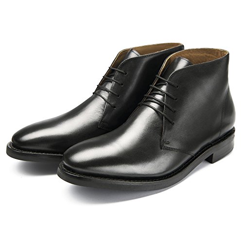 Samuel Windsor Men's Handmade Goodyear Welted Lace-up Italian Leather ...