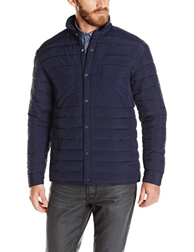 French Connection Men's Geyser Quilted Coat