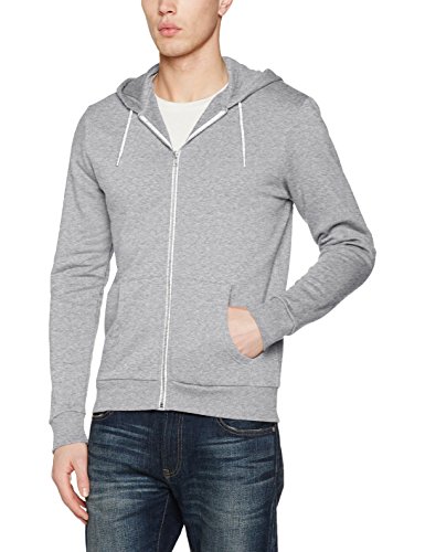 New Look Men's Basic Zip Through Hoody Sweatshirt