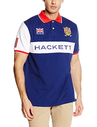 Hackett London Men's Bpd Hkt Gb Polo Shirt