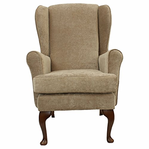 Orthopedic High Seat chair in Stone Chenille
