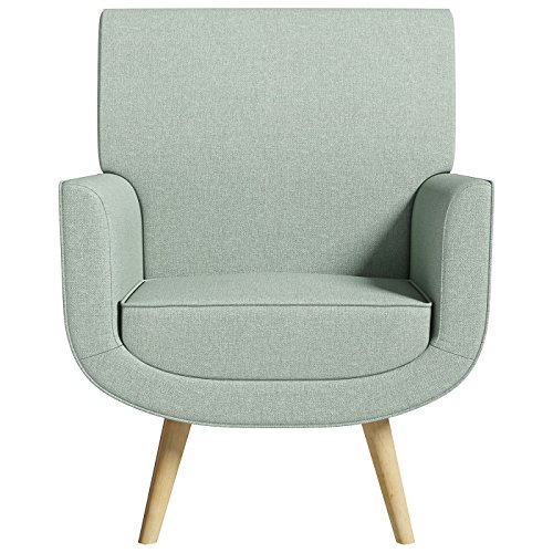 Yves Chair ONLY Sage Green Accent Easy Fabric Armchair