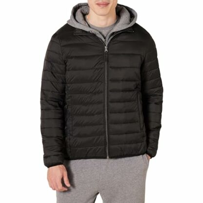 Amazon Essentials Men's Packable Lightweight Water-Resistant Puffer Jacket (Available in Big & Tall) - Image 2