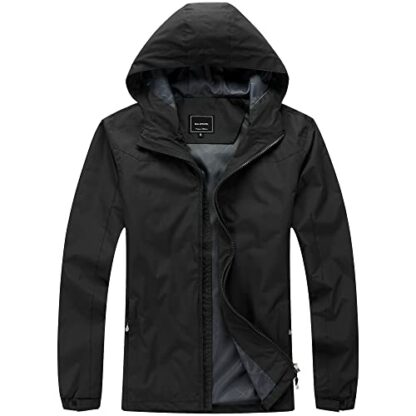 Blu Apparel Mens Waterproof Rain Jacket Premium Branded Walking Hiking Everyday wear Jacket Windproof 2 Blu Apparel Mens Waterproof Rain Jacket Premium Branded Walking Hiking Everyday wear Jacket Windproof - Image 2