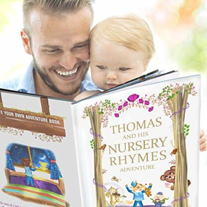 Book of Personalised Nursery Rhymes and Modern Poems for Baby and Child - Birthday, Baptism Gift 3 Book of Personalised Nursery Rhymes and Modern Poems for Baby and Child - Birthday, Baptism Gift - Image 3