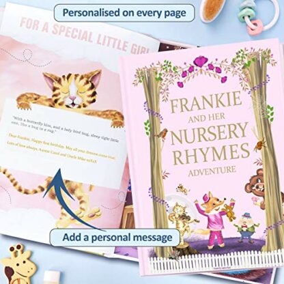 Book of Personalised Nursery Rhymes and Modern Poems for Baby and Child - Birthday, Baptism Gift 4 Book of Personalised Nursery Rhymes and Modern Poems for Baby and Child - Birthday, Baptism Gift - Image 4