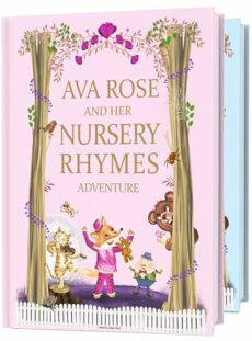 Book of Personalised Nursery Rhymes and Modern Poems for Baby and Child - Birthday, Baptism Gift