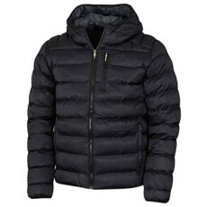 Calvin Klein Mens San Gabriel Woven Jacquard Padded Jacket