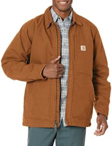 Carhartt Women's Loose Fit Washed Duck Sherpa-Lined Jacket