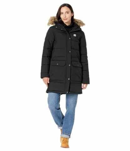 Carhartt Women's Relaxed Fit Midweight Utility Coat 2 Carhartt Women's Relaxed Fit Midweight Utility Coat - Image 2