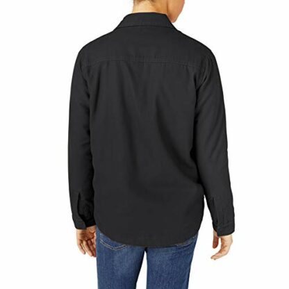 Dickies Women's Duck Sherpa Lined Chore Coat Work Utility Outerwear - Image 4