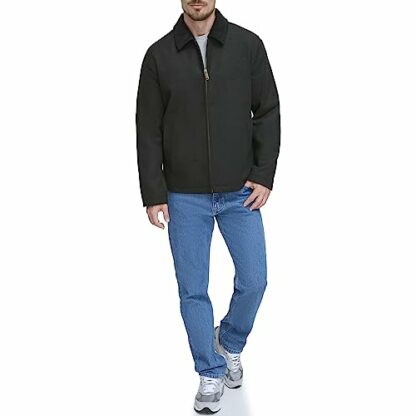 Dockers Men's Logan Wool Blend Open Bottom Bib Jacket Coat 3 Dockers Men's Logan Wool Blend Open Bottom Bib Jacket Coat - Image 3