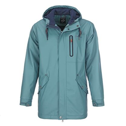 Dry Fashion Bergen Men's Rain Jacket - Men's Jacket Raincoat Men's Jacket Lined Windproof Waterproof 2 Dry Fashion Bergen Men's Rain Jacket - Men's Jacket Raincoat Men's Jacket Lined Windproof Waterproof - Image 2