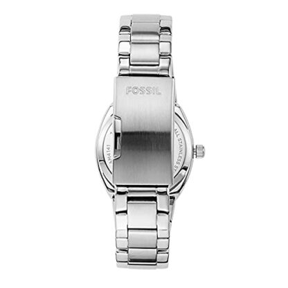 Fossil Watch for Women Colleague, Quartz Movement, 28 mm Silver Stainless Steel Case with a Stainless Steel Strap, AM4141 - Image 4