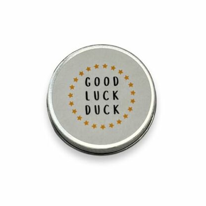 'Good luck duck' gift | Cute minitature plastic duck presented in small tin| perfect good luck gift | random colour duck sent - Image 4