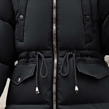 HOOUDO Women's Down Jacket Winter Mid lenght Puffer Coats Ladies Lightweight Waterproof Jackets with Faux Fur Hood Plus Size Slim Trench Coat Long Sleeve Warm Outwear Outdoor Hiking Parka 4 HOOUDO Women's Down Jacket Winter Mid lenght Puffer Coats Ladies Lightweight Waterproof Jackets with Faux Fur Hood Plus Size Slim Trench Coat Long Sleeve Warm Outwear Outdoor Hiking Parka - Image 4