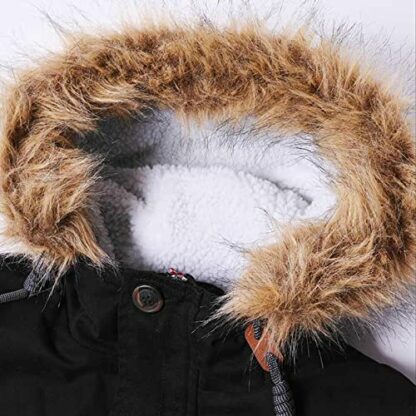 Lambretta Mens Carnaby Scooter Hooded Classic Mod Ska Badge Parka - Image 4