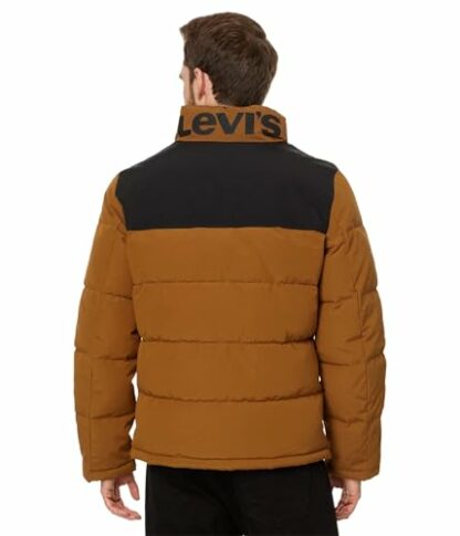 Levi's Men's Arctic Cloth Retro Bubble Puffer Jacket Down Alternative Coat 3 Levi's Men's Arctic Cloth Retro Bubble Puffer Jacket Down Alternative Coat - Image 3