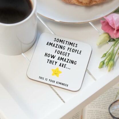 Manta Makes Mentor thank you gift, coaster for colleague teacher friend mentor gifts, thank you gifts for women, thank you gifts for men, thank you gifts for friends 4 Manta Makes Mentor thank you gift, coaster for colleague teacher friend mentor gifts, thank you gifts for women, thank you gifts for men, thank you gifts for friends - Image 4