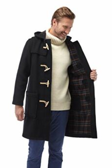 Montgomery Original Men's Classic Fit Duffle Coat with Wooden Toggles