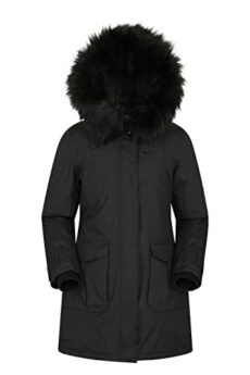 Mountain Warehouse Aurora Womens Down Jacket - Waterproof Ladies Jacket, Breathable Coat, Taped Seams, Down Proof Lining - For Autumn Winter, Camping