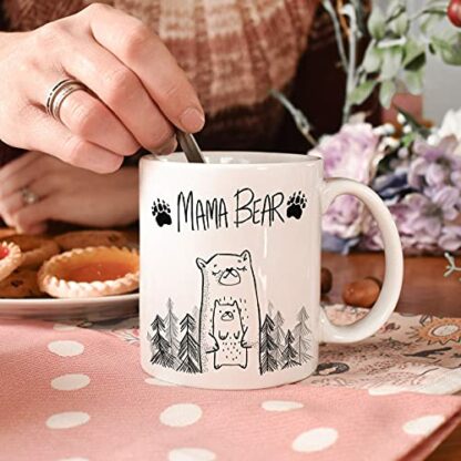 Mummy mug | Mama bear new presents for mum | novelty mugs women from daughter | christmas gift funny present mothers day | best mom mother birthday | step moms mam 3 Mummy mug | Mama bear new presents for mum | novelty mugs women from daughter | christmas gift funny present mothers day | best mom mother birthday | step moms mam - Image 3