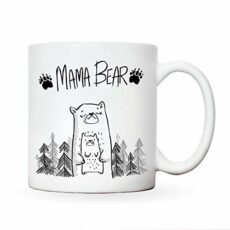 Mummy mug | Mama bear new presents for mum | novelty mugs women from daughter | christmas gift funny present mothers day | best mom mother birthday | step moms mam