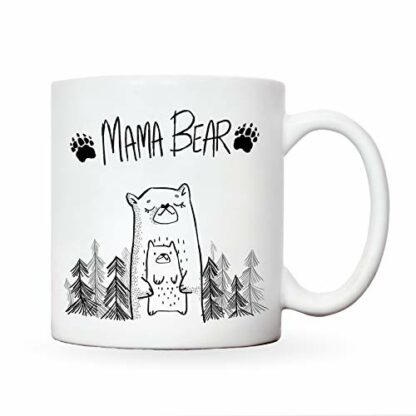 Mummy mug | Mama bear new presents for mum | novelty mugs women from daughter | christmas gift funny present mothers day | best mom mother birthday | step moms mam 2 Mummy mug | Mama bear new presents for mum | novelty mugs women from daughter | christmas gift funny present mothers day | best mom mother birthday | step moms mam - Image 2