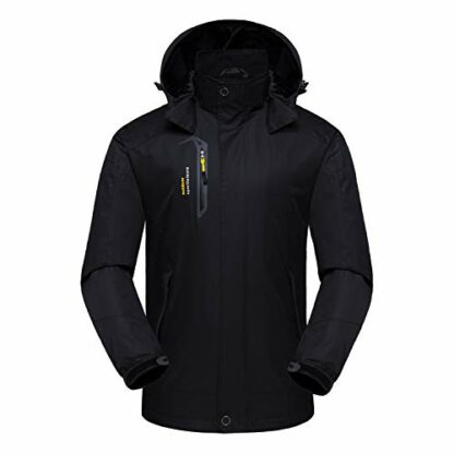 Naudamp Men's Outdoor Waterproof Jacket Lightweight Softshell Rain Coat Climbing Hiking Clothes Mountain Multi-Pockets Windbreaker - Image 2