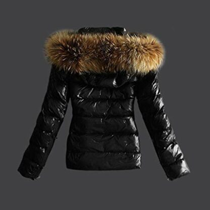 Nidddiv Winter Coats For Women UK Insulated Quilted Jacket With Faux Fur Trim Hood Solid Colour Long Sleeve Outdoor Cotton Padded Jackets Warm Casual Short Coats Tops Slim Fit Zip Up Women's Hoodies 4 Nidddiv Winter Coats For Women UK Insulated Quilted Jacket With Faux Fur Trim Hood Solid Colour Long Sleeve Outdoor Cotton Padded Jackets Warm Casual Short Coats Tops Slim Fit Zip Up Women's Hoodies - Image 4