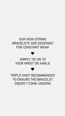 Thank you gift | Thank you so much wish string bracelet