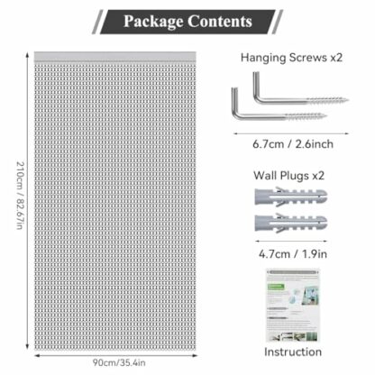 OGORI Aluminium Fly Insect Chain Screens curtain for doors - Image 3