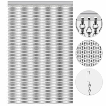 OGORI Aluminium Fly Insect Chain Screens curtain for doors - Image 2