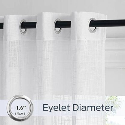 PONY DANCE Gradient Printed Voile Curtains 3 PONY DANCE Gradient Printed Voile Curtains - Image 3