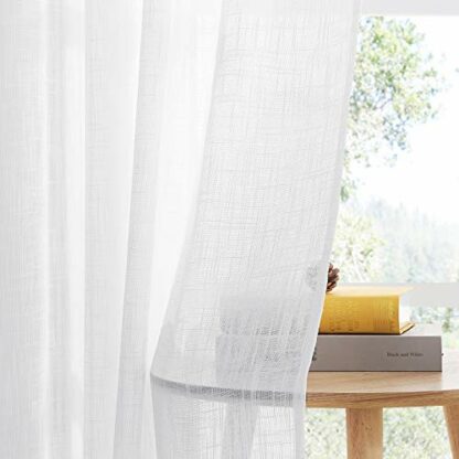 PONY DANCE Gradient Printed Voile Curtains 4 PONY DANCE Gradient Printed Voile Curtains - Image 4