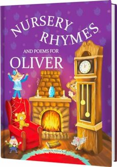 Personalised Baby Book of Nursery Rhymes. Extra Verses Including Your Child's Name
