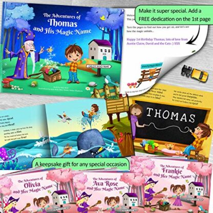 Personalised Magic Story Book - A Bedtime Story Based on the Letters of a Child’s Name - Learning and Reading Development 3 Personalised Magic Story Book - A Bedtime Story Based on the Letters of a Child’s Name - Learning and Reading Development - Image 3