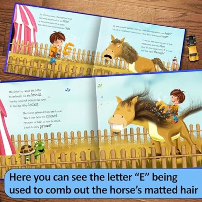 Personalised Magic Story Book - A Bedtime Story Based on the Letters of a Child’s Name - Learning and Reading Development 4 Personalised Magic Story Book - A Bedtime Story Based on the Letters of a Child’s Name - Learning and Reading Development - Image 4