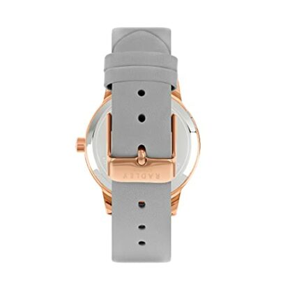 RADLEY Star Gazing Ladies Ash Soft Calf Leather Strap Dog in Moon Watch RY2950A - Image 4