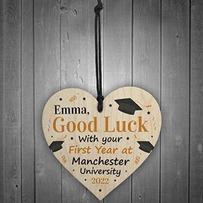 Red Ocean PERSONALISED Good Luck Gift For Daughter Son Back To University Uni School Gifts For Him Her University Gifts For Students Going To University Uni Gifts - Image 3