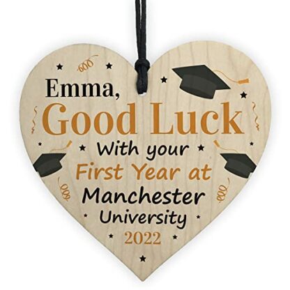 Red Ocean PERSONALISED Good Luck Gift For Daughter Son Back To University Uni School Gifts For Him Her University Gifts For Students Going To University Uni Gifts - Image 2