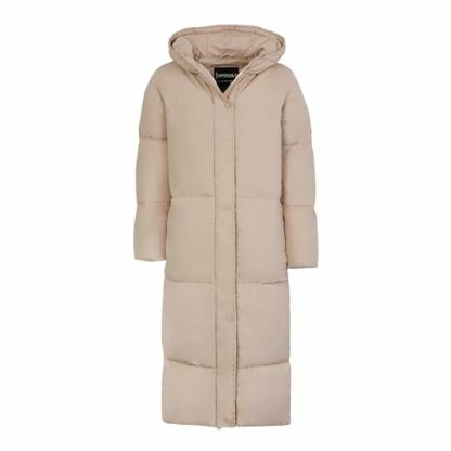 Spindle Womens Maxi Long Hooded Puffer Quilted Parka Coat Extra Long | Ladies Full Length Winter Jacket with Hood 2 Spindle Womens Maxi Long Hooded Puffer Quilted Parka Coat Extra Long | Ladies Full Length Winter Jacket with Hood - Image 2