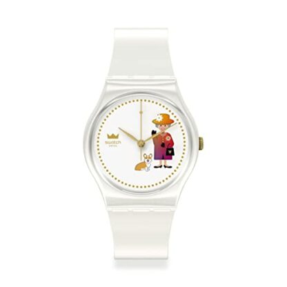 Swatch How Majestic Ladies White Watch GZ711 - Image 2