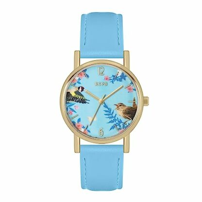 Tikkers RSPB Womens Bird Printed Dial Adult Watch - Image 2