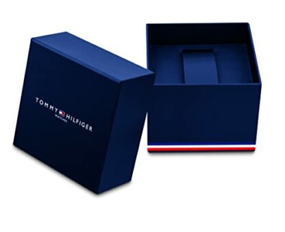 Tommy Hilfiger Men's 48mm Multifunction Quartz Watch - Blue Stainless Steel Bracelet, Semi-Gloss Blue Dial, Day & Date Sub-Dials, 5ATM Water Resistant - 1791560 - Image 4